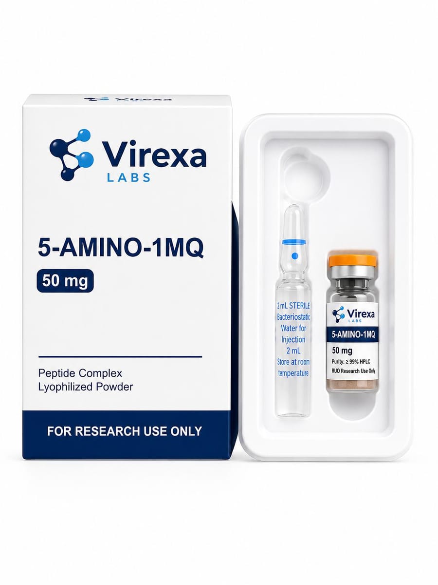 5-Amino-1MQ 50 mg – onderzoekspeptide, Virexa Labs