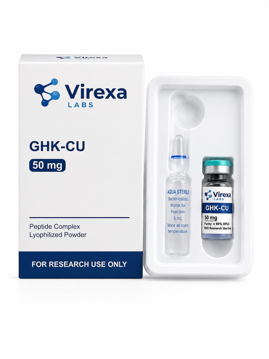 GHK-Cu 50 mg – onderzoekspeptide, Virexa Labs