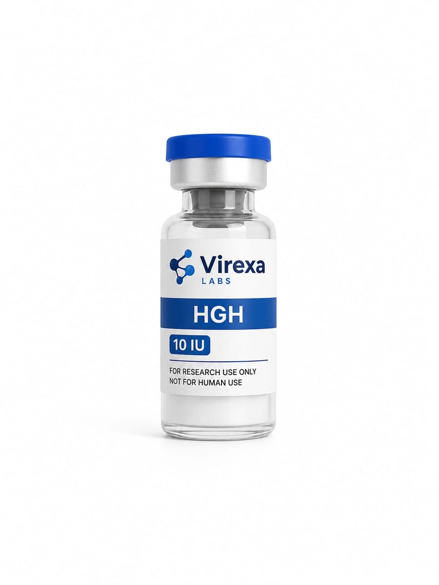 HGH (Somatropine) 10 IU – onderzoekspeptide, Virexa Labs