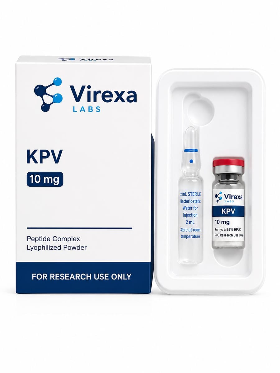 KPV 10 mg – onderzoekspeptide, Virexa Labs