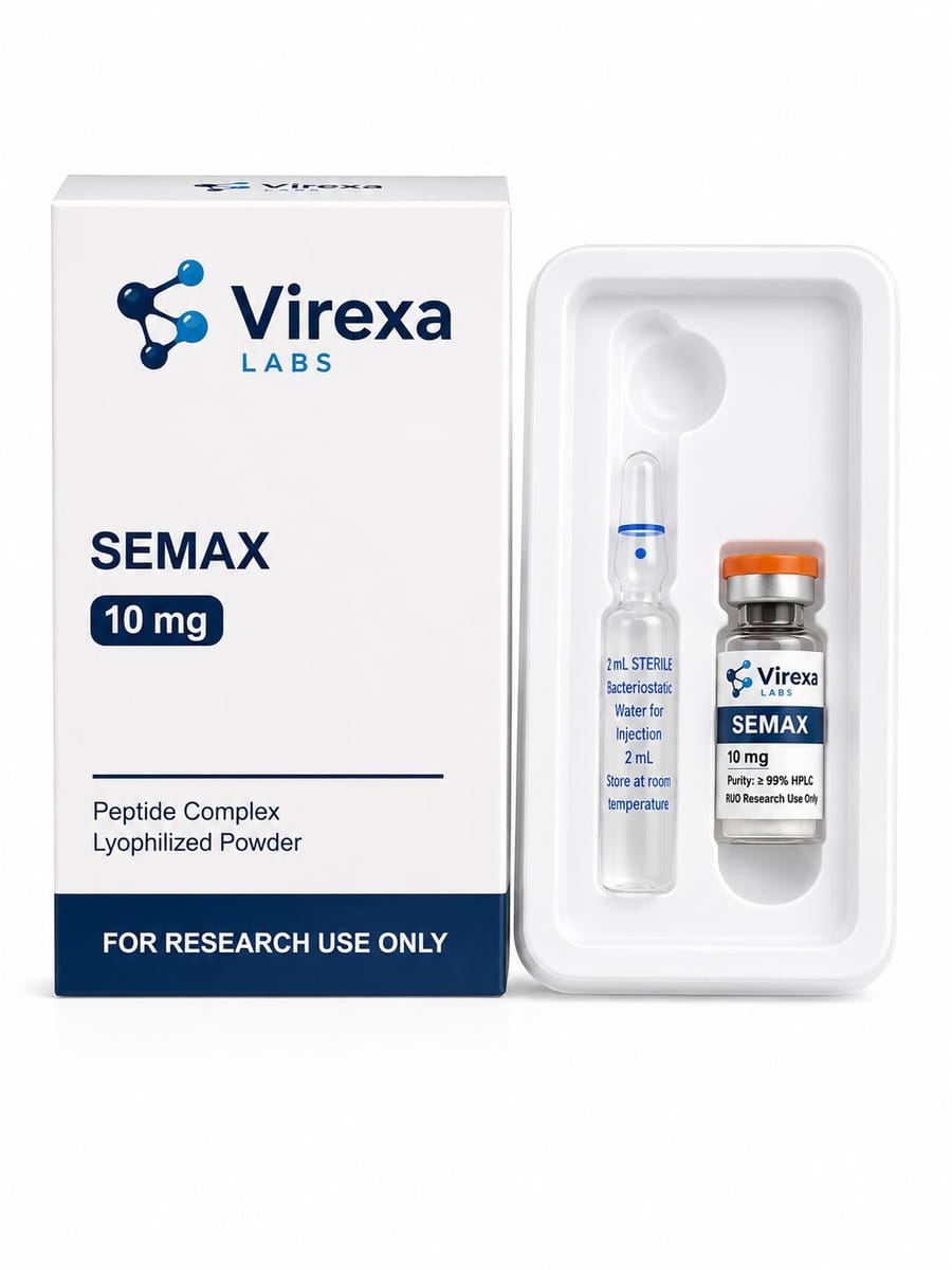 Semax 10 mg – onderzoekspeptide, Virexa Labs