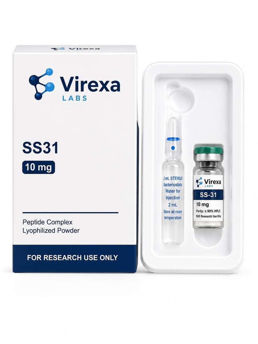 SS-31 10 mg – onderzoekspeptide, Virexa Labs