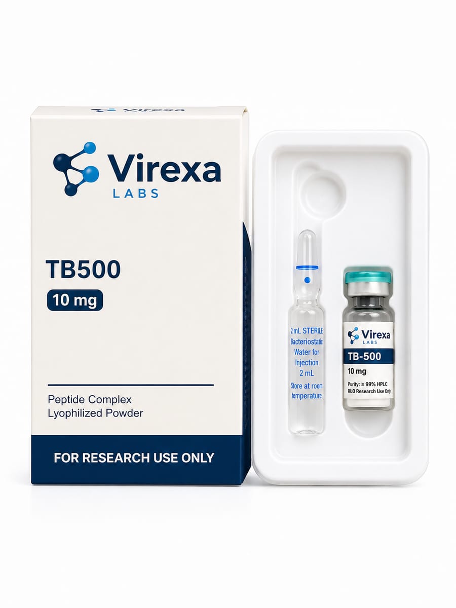 TB-500 10 mg – onderzoekspeptide, Virexa Labs