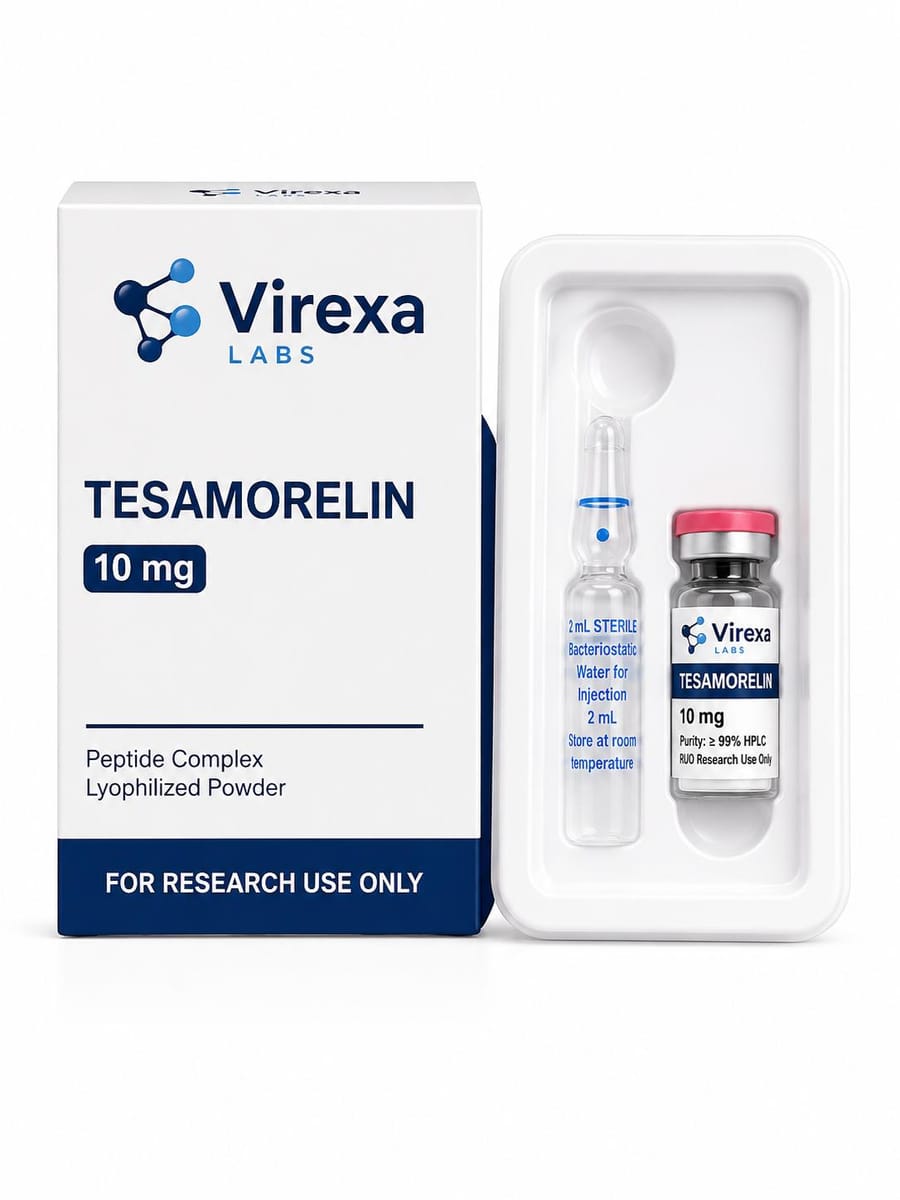 Tesamoreline 10 mg – onderzoekspeptide, Virexa Labs